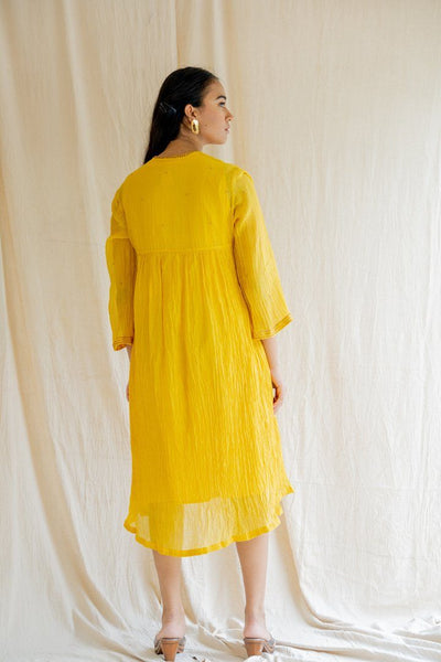 Sunny Yellow Ghym Kurta Fashion Nirjara