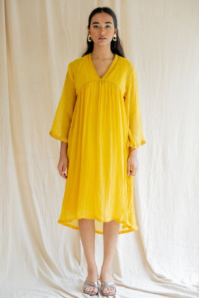 Sunny Yellow Ghym Kurta Fashion Nirjara