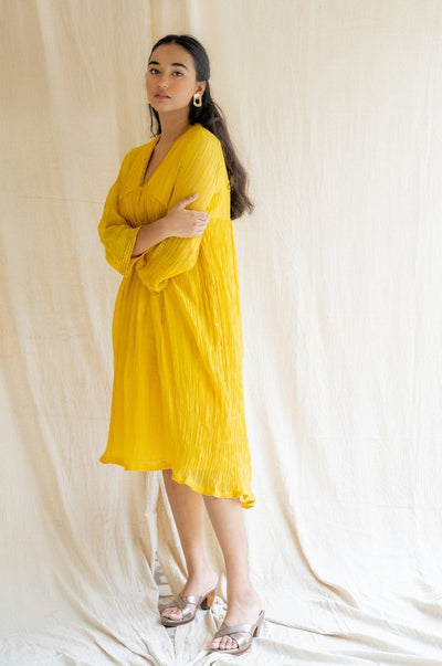 Sunny Yellow Ghym Kurta Fashion Nirjara