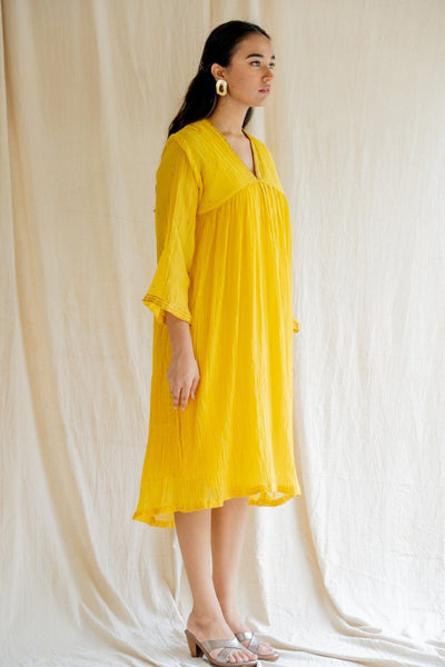 Sunny Yellow Ghym Kurta Fashion Nirjara