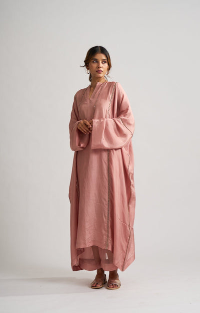 Svana Blush Kaftan Set Fashion DOT
