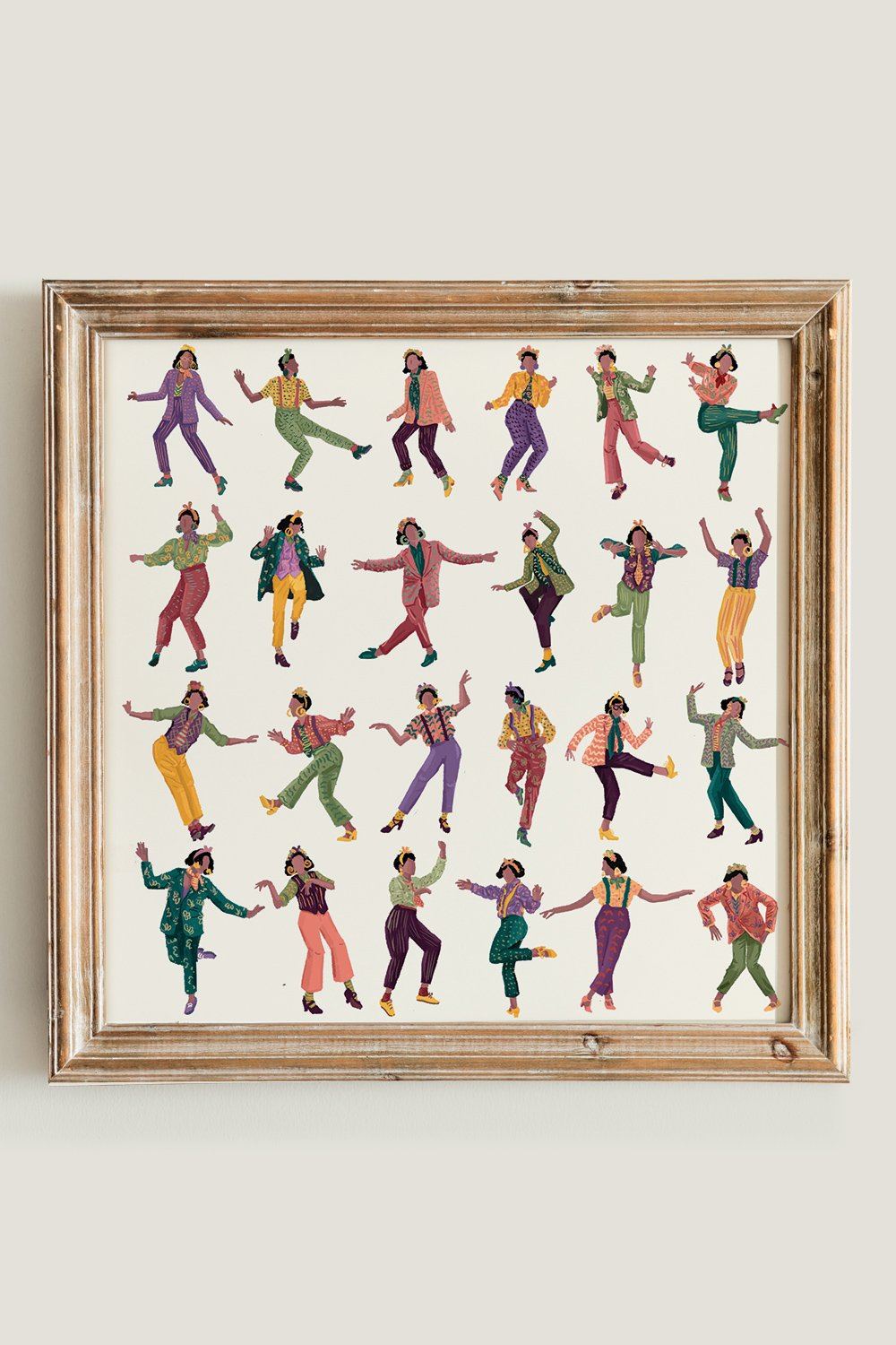 Swinging in Pants Art Namrata Kumar
