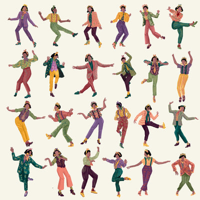 Swinging in Pants Art Namrata Kumar