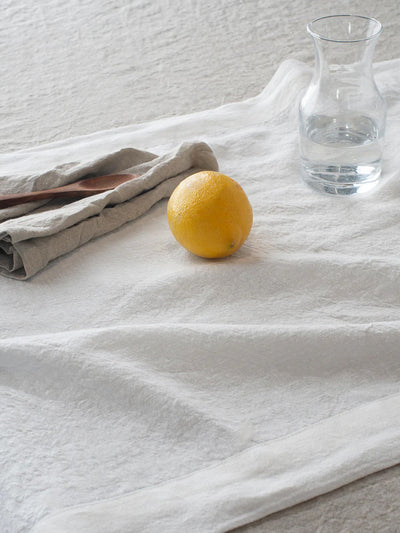 Taj Linen Table Runner Home Saphed Home 