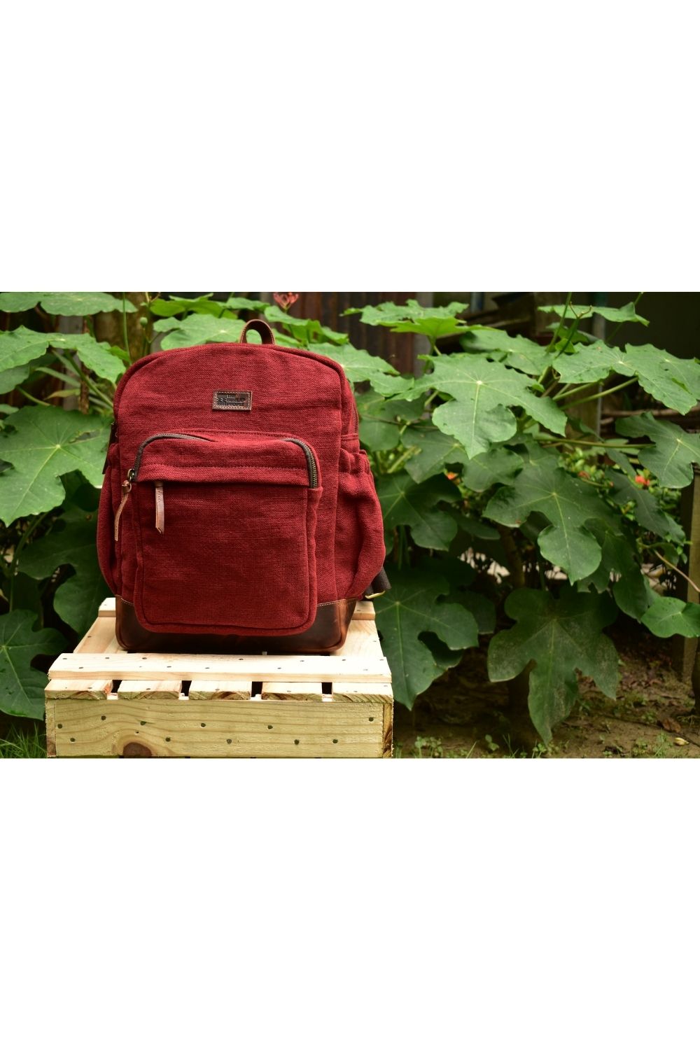 The Awkward Cousin Apparel & Accessories The Burlap People Dark Wine 