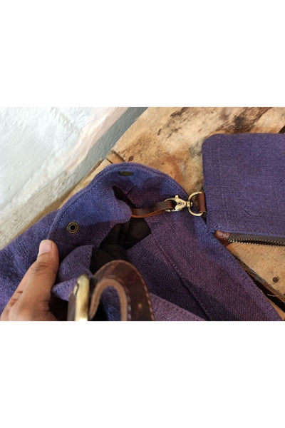 The Bass Tote Apparel & Accessories The Burlap People 
