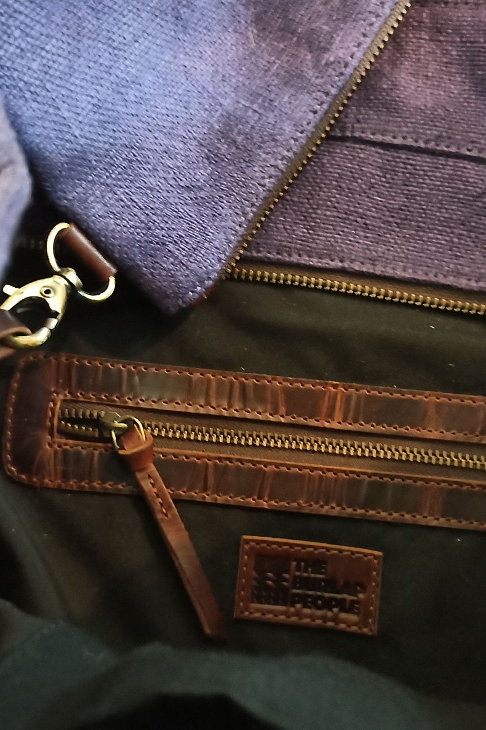 The Bass Tote Apparel & Accessories The Burlap People 