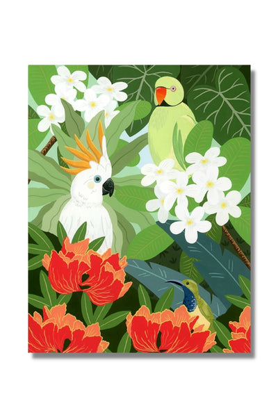 The Birds Outside My Window Fine Art Print Art Em+Co Art
