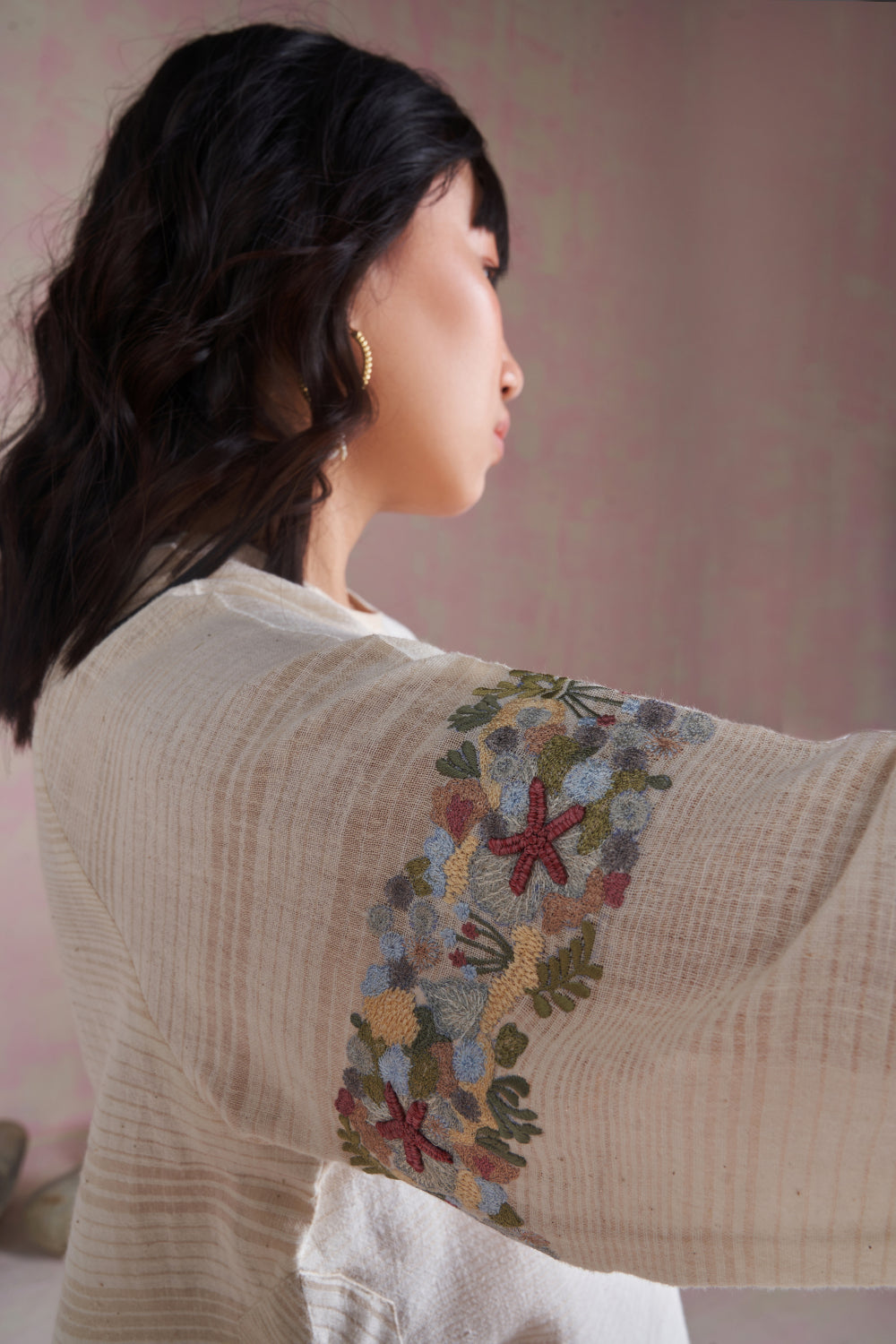 The Breezy handspun handwoven organic cotton top Fashion SUI 