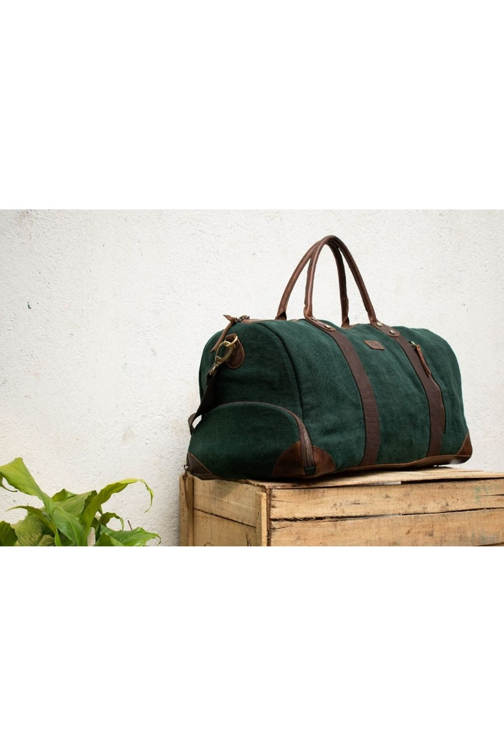 The Burlap Duffel 2.0 Apparel & Accessories The Burlap People Bottle Green 