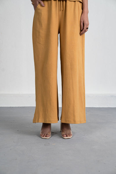 The Dawn organic cotton knit rib trousers Fashion SUI 