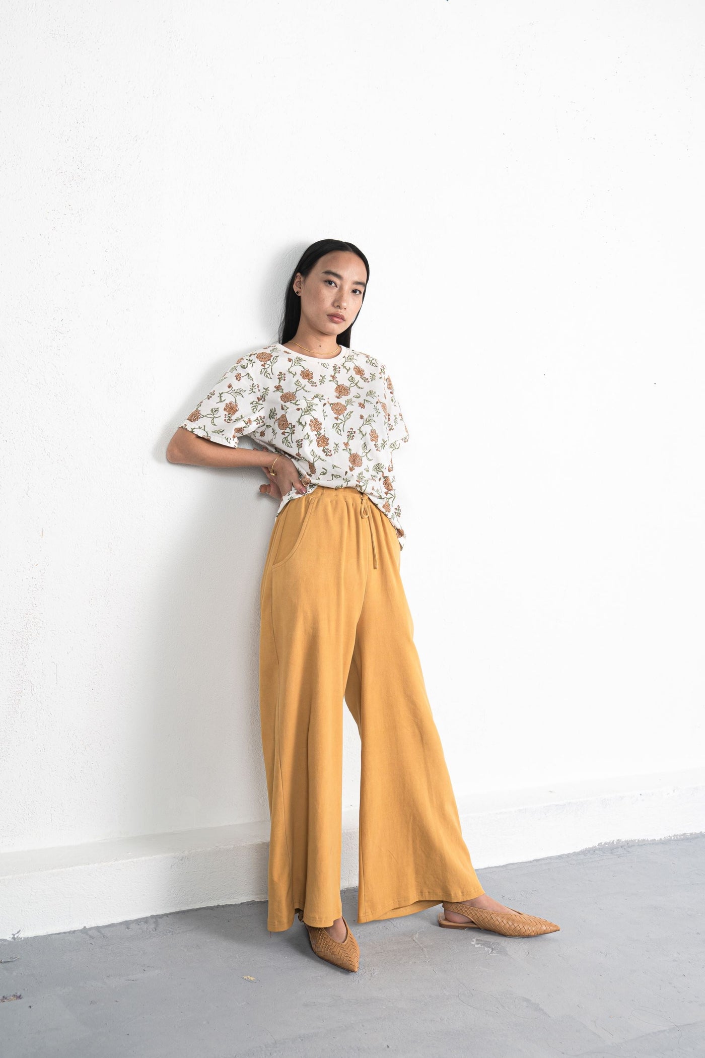 The Dawn organic cotton knit rib trousers Fashion SUI 