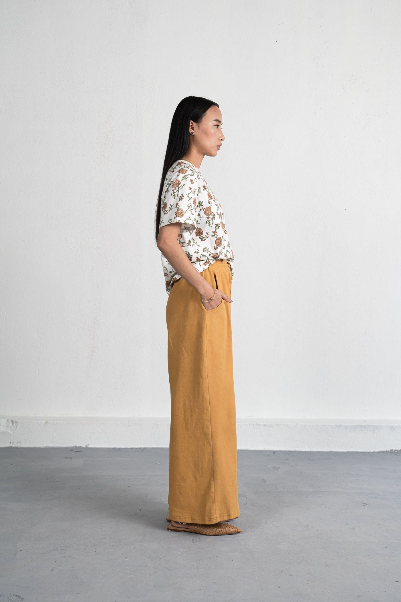 The Dawn organic cotton knit rib trousers Fashion SUI 