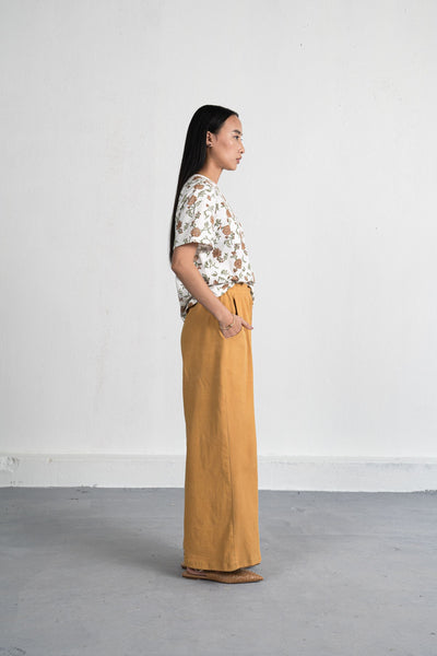 The Dawn organic cotton knit rib trousers Fashion SUI 