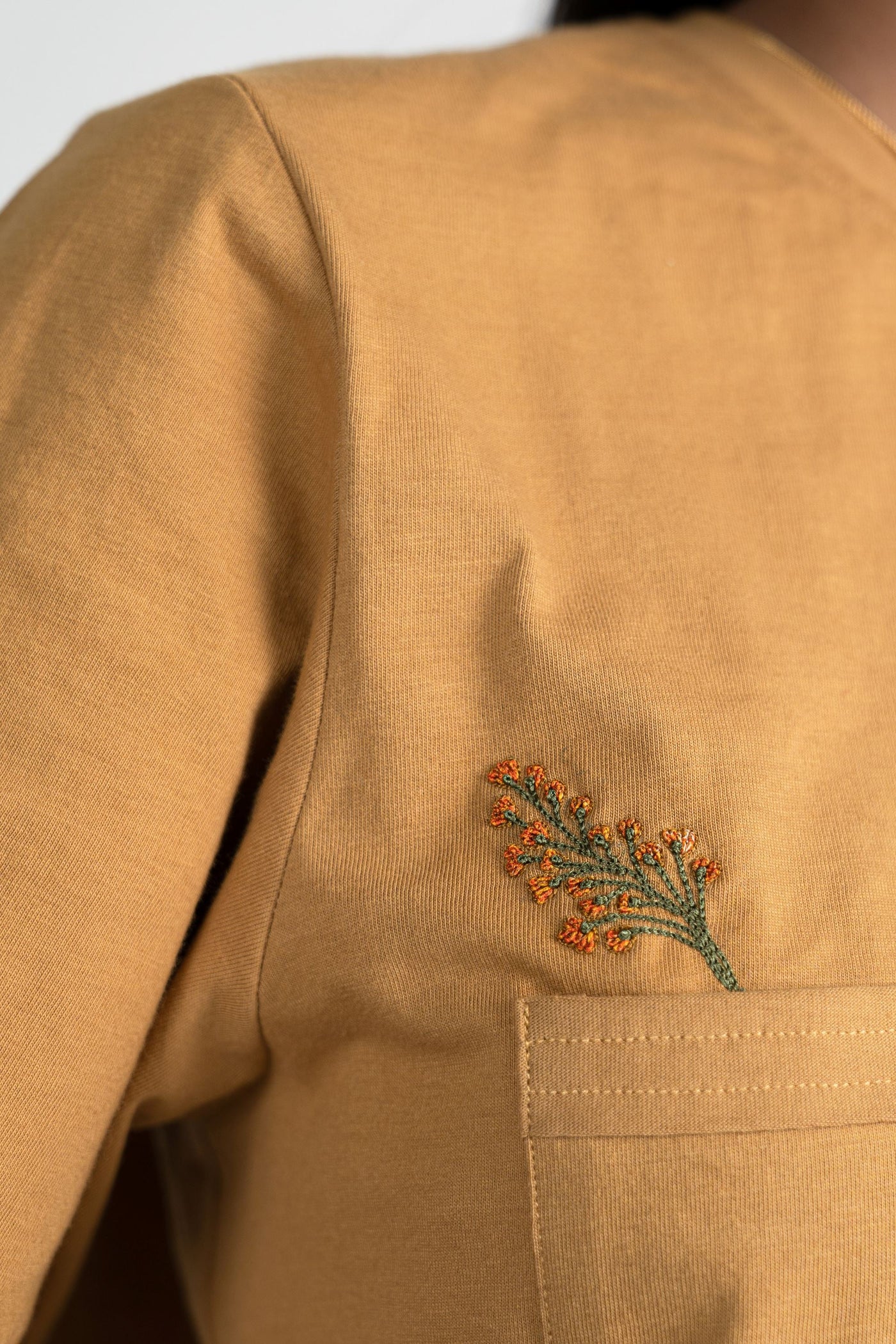 The Dawn organic cotton knit t-shirt Fashion SUI 