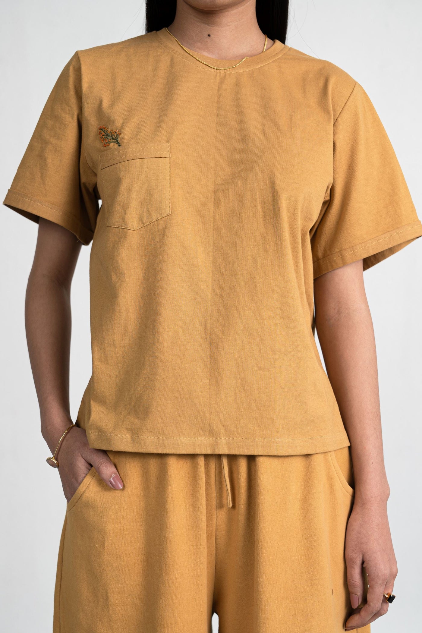 The Dawn organic cotton knit t-shirt Fashion SUI 