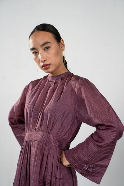 The Dusk handwoven silk dress Fashion SUI 