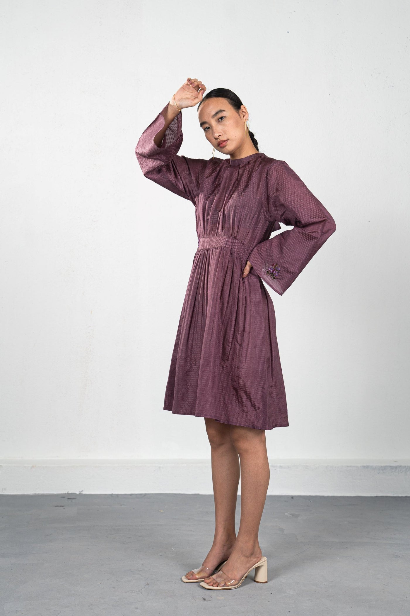 The Dusk handwoven silk dress Fashion SUI 