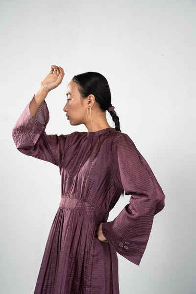 The Dusk handwoven silk dress Fashion SUI 