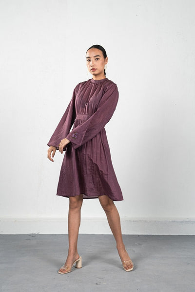 The Dusk handwoven silk dress Fashion SUI 