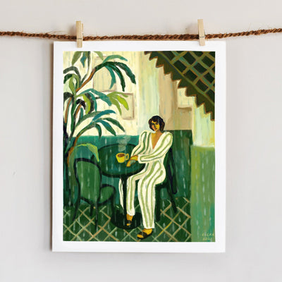 The Green Verandah Art Richa Kashelkar