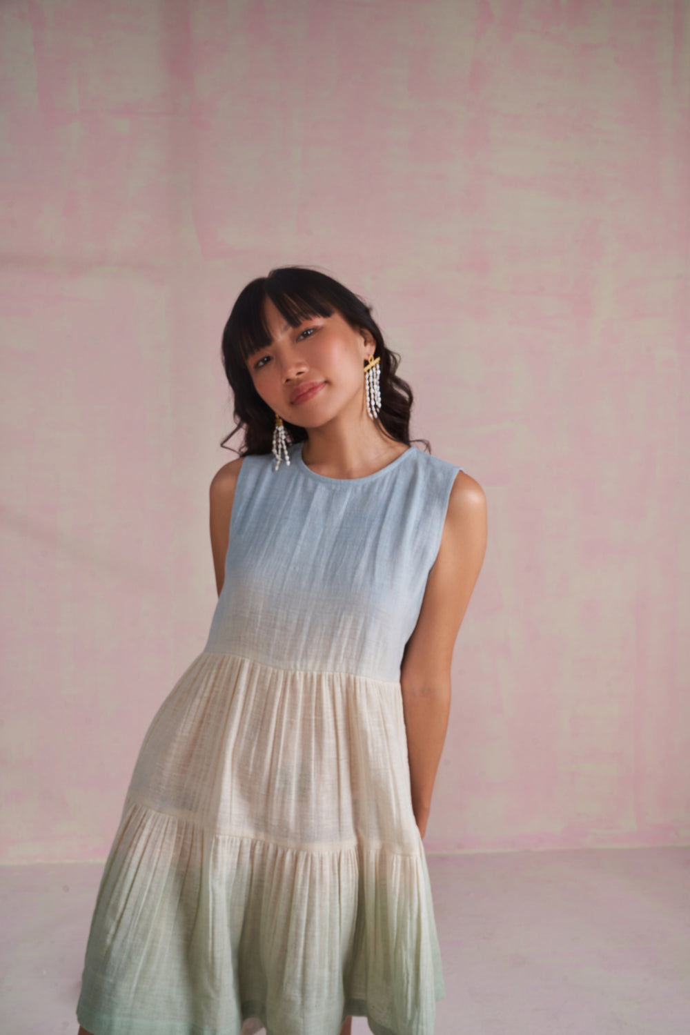 The Island kala cotton mini dress Fashion SUI 