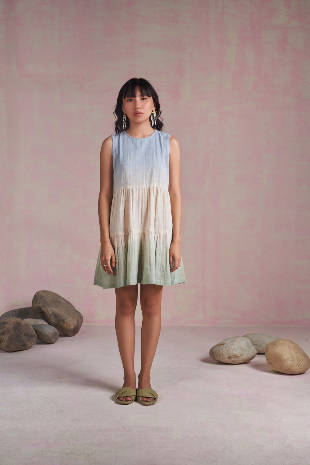 The Island kala cotton mini dress Fashion SUI 