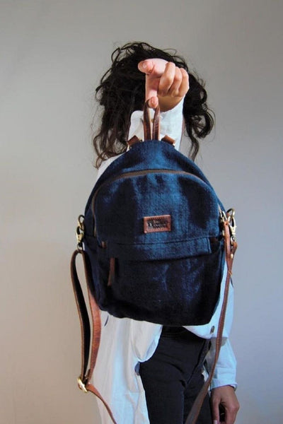 The Lil Sister Apparel & Accessories The Burlap People Navy 