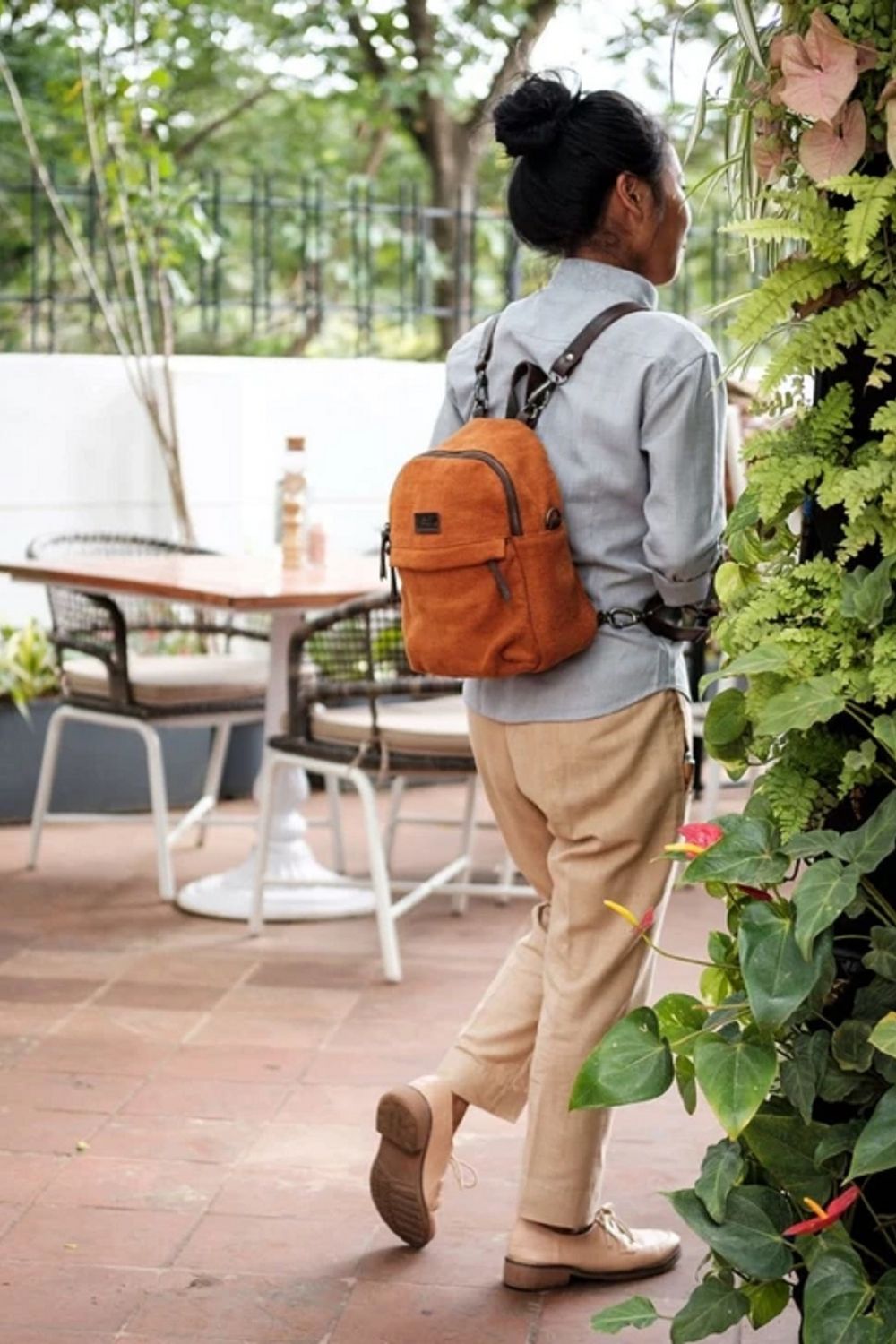 The Lil Sister Apparel & Accessories The Burlap People Tan 