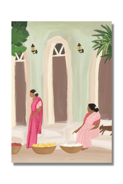 THE MARKET ART MEDHA EASWAR