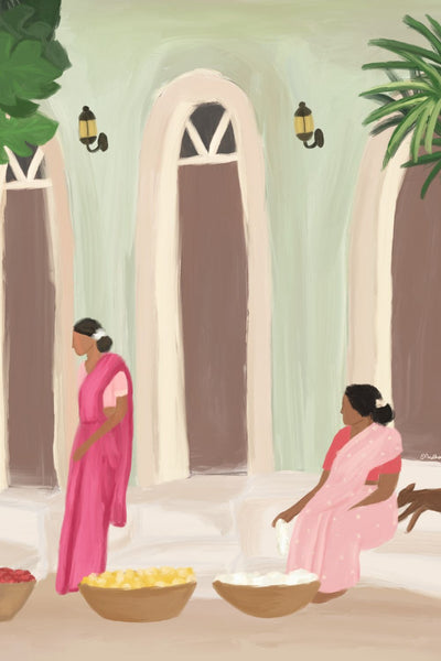 THE MARKET ART MEDHA EASWAR