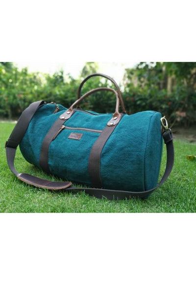 The Original Burlap Duffel Apparel & Accessories The Burlap People Bottle Green 