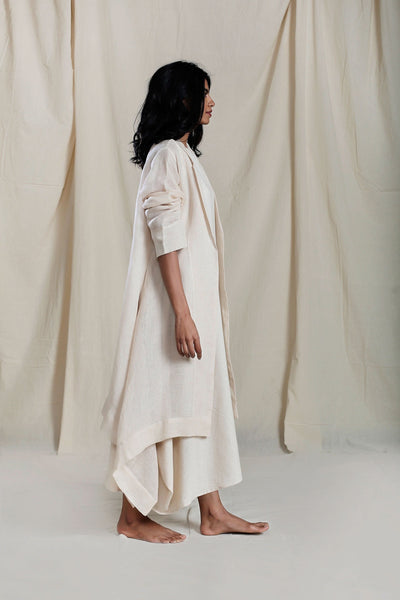 Trench Koza Aakaar Oatmeal Jacket Fashion Mati