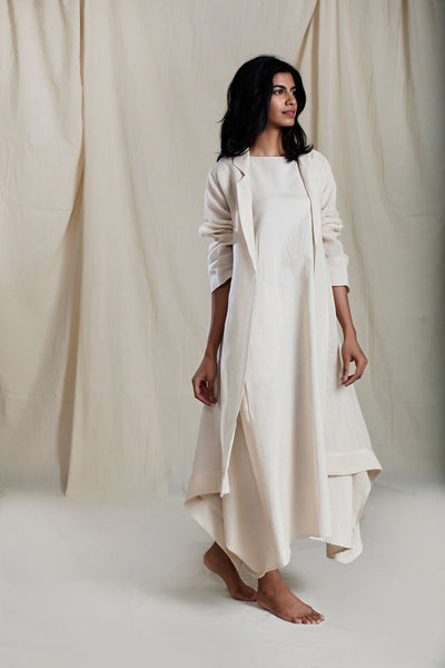 Trench Koza Aakaar Oatmeal Jacket Fashion Mati