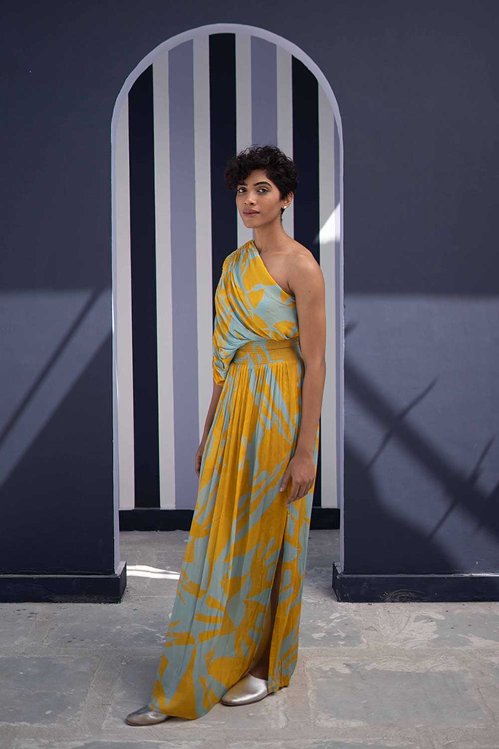 TSUBA BLUE DRESS Fashion Yam