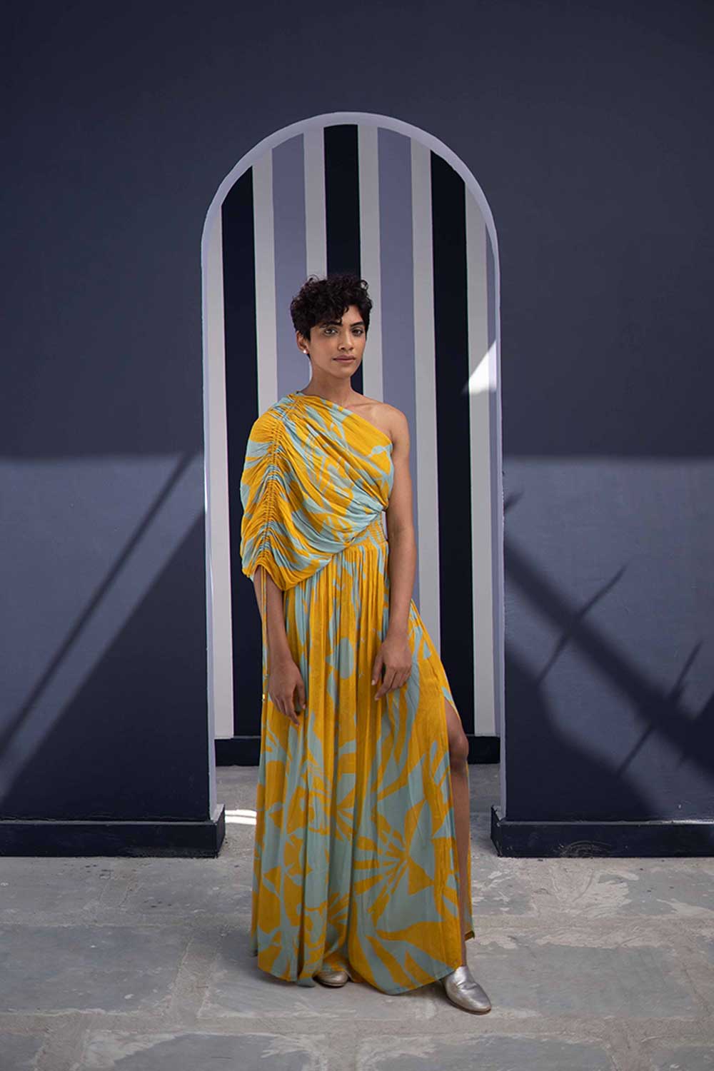TSUBA BLUE DRESS Fashion Yam