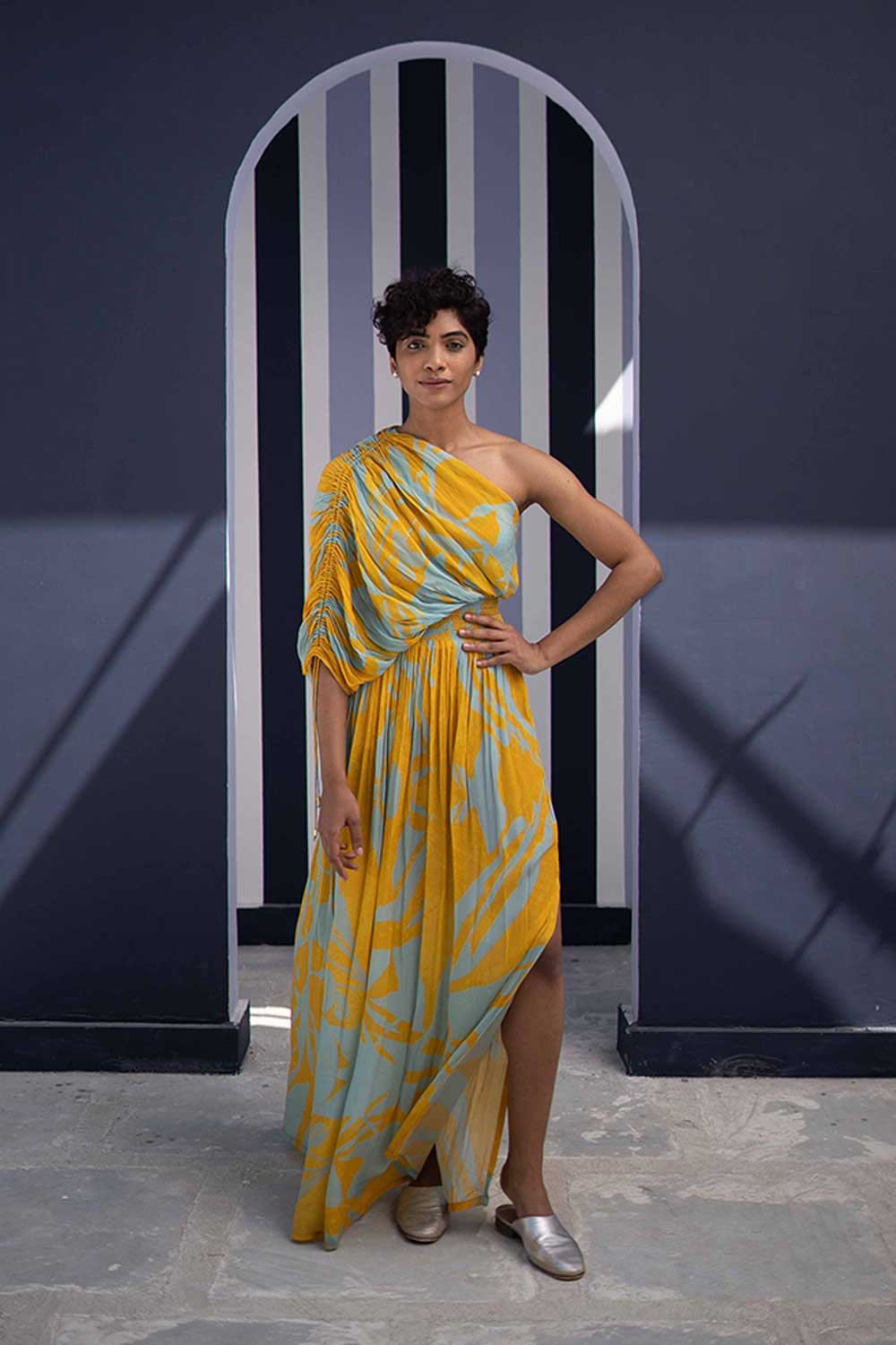 TSUBA BLUE DRESS Fashion Yam