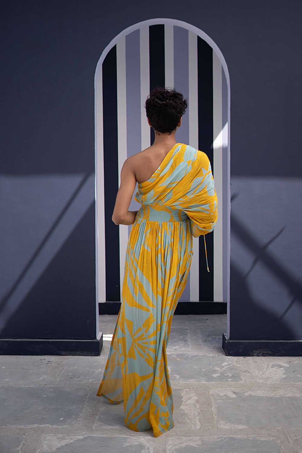 TSUBA BLUE DRESS Fashion Yam