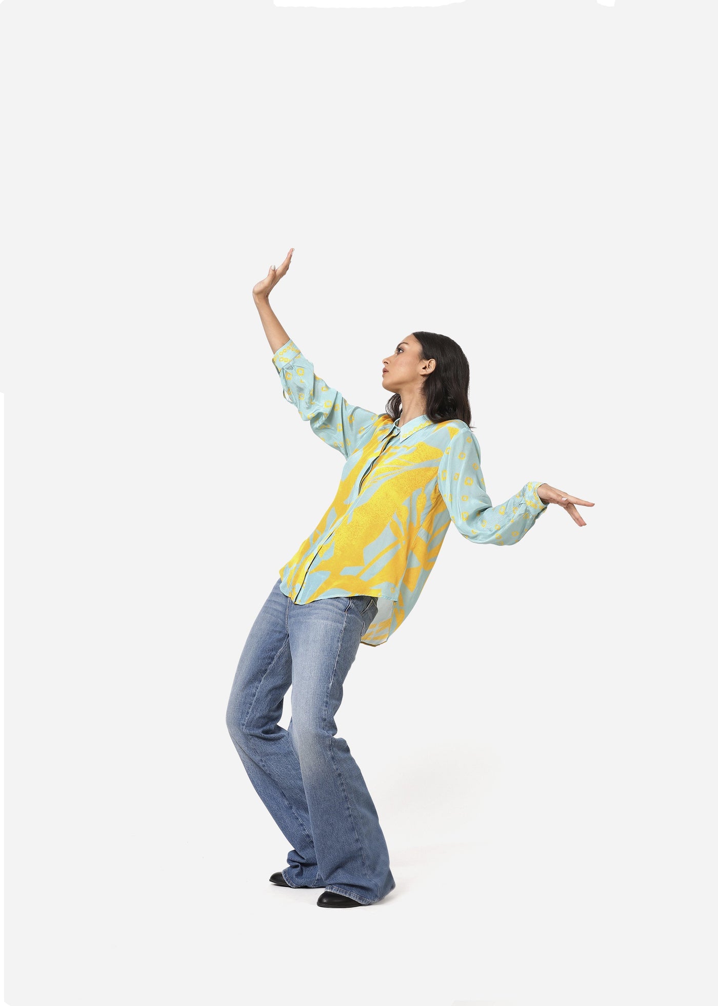 Tsuba Shirt Yellow Fashion Yam