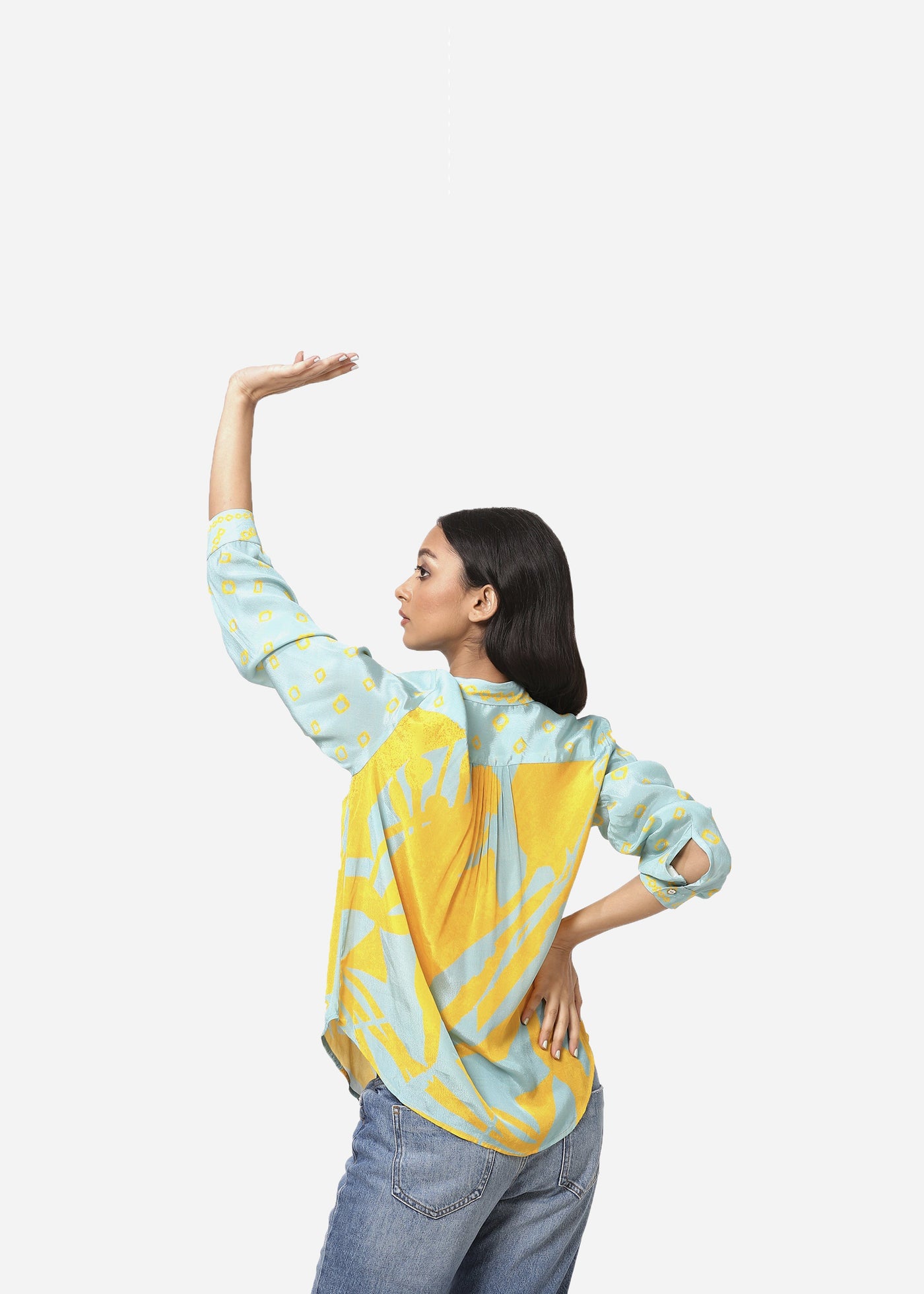 Tsuba Shirt Yellow Fashion Yam