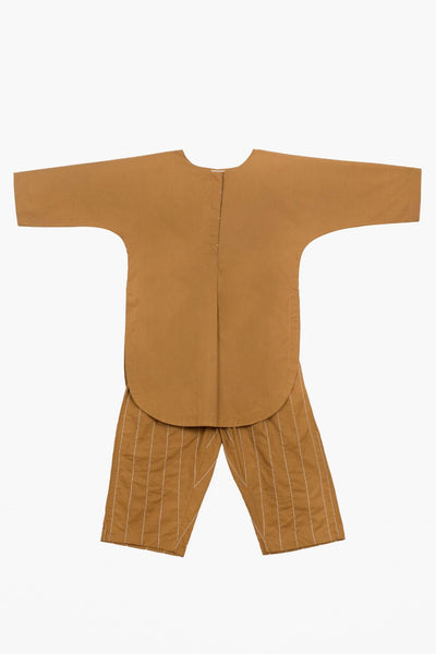 U HEM TUNIC CO-ORD- MUSTARD Kids THREE Kids 