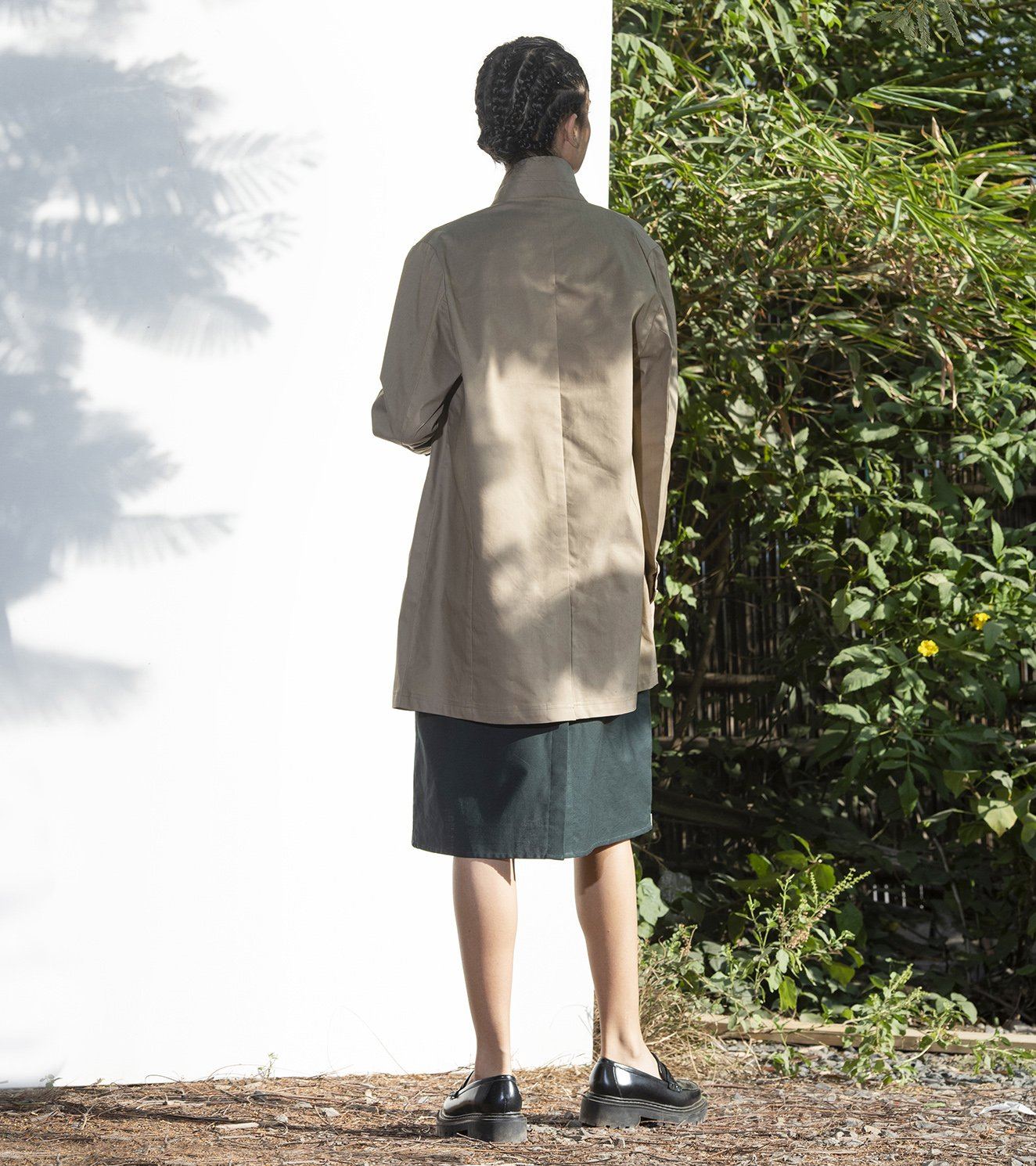 Umber Car Coat Fashion Khara Kapas