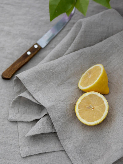Undyed Linen Table Napkins Home Saphed Home