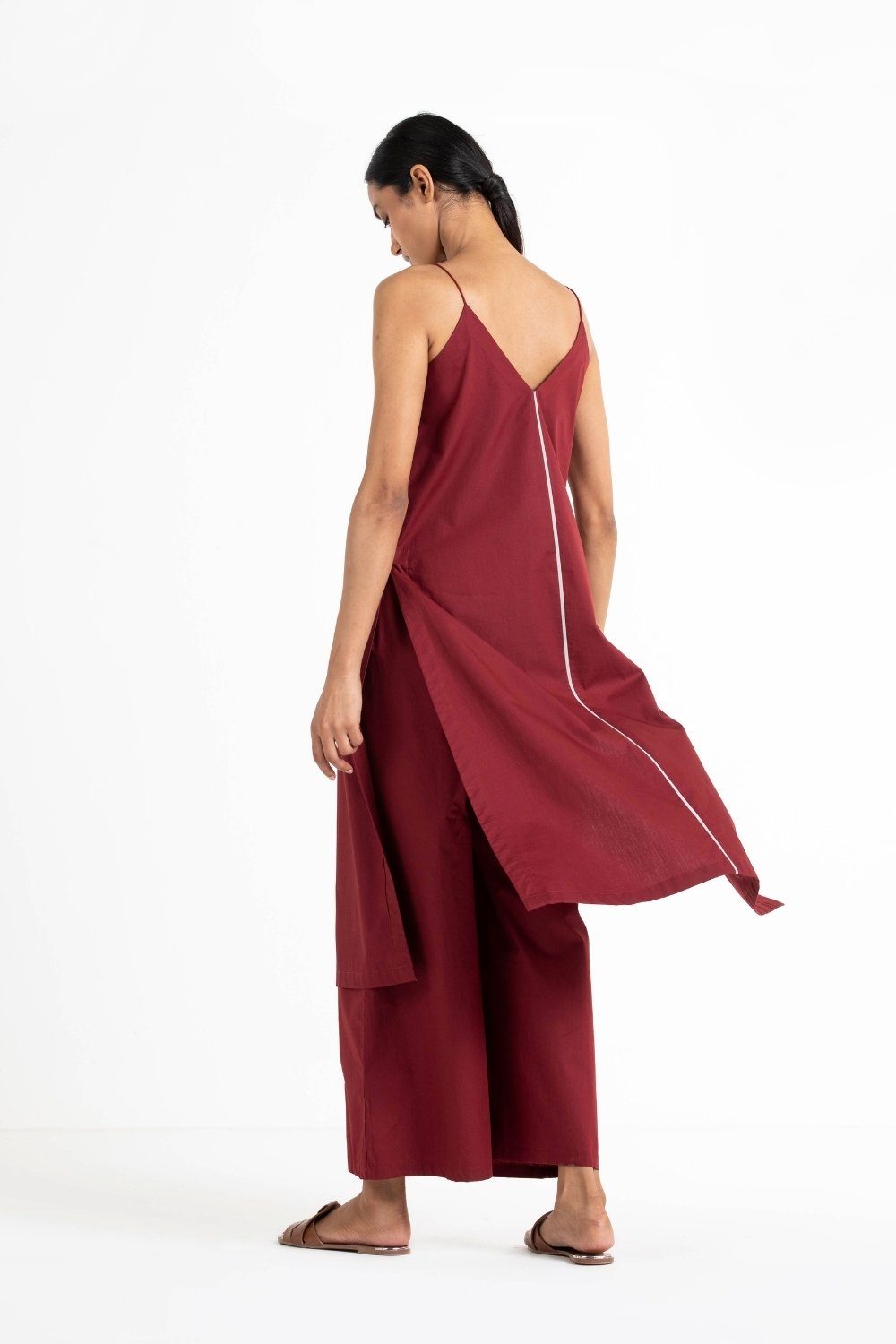 V Neck Slip - Applique Stripe Fashion THREE