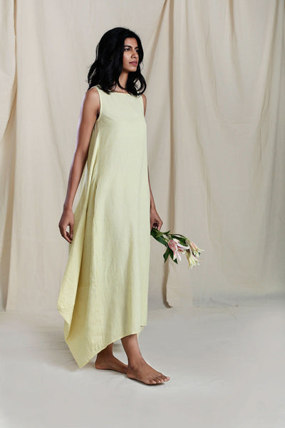 Vari Aakaar Yellow dress Fashion Mati