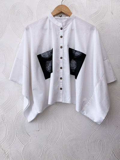 White Box Top Fashion The Pot Plant