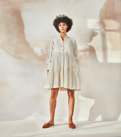 White Pebble Fashion Khara Kapas
