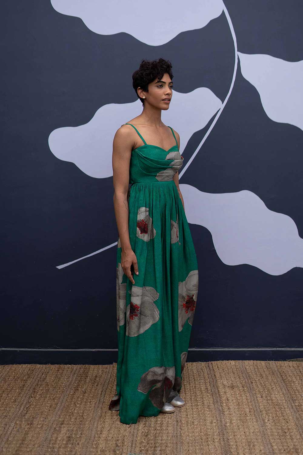 WHITE POPPIES DRESS Fashion Yam