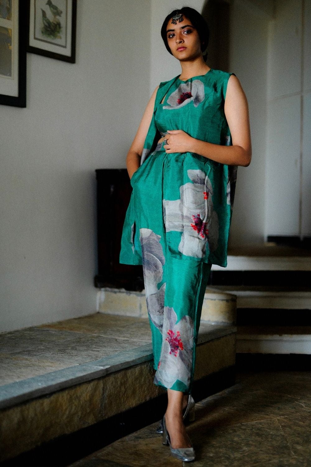 WHITE POPPIES SET Fashion Yam