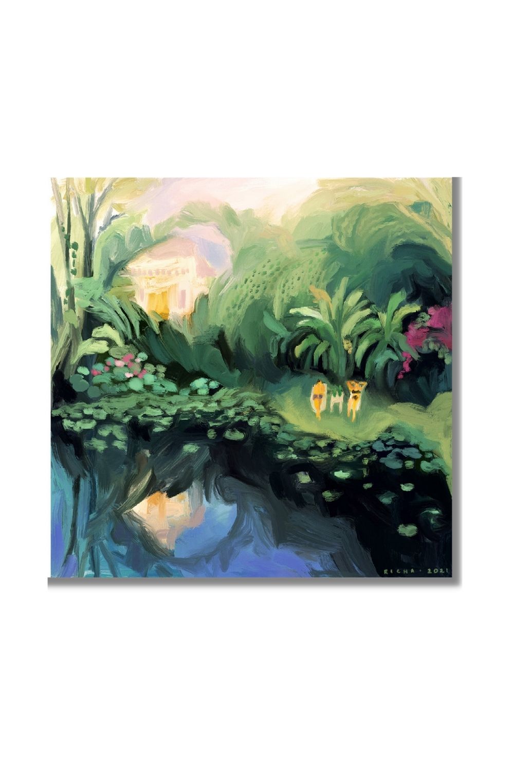 Wild Pond Villa Art Richa Kashelkar